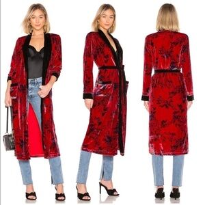 House of Harlow x Revolve Edwin Robe in Red Fleur